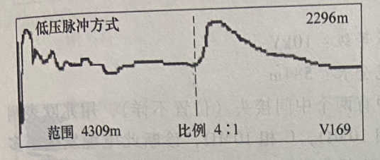 图17-3 低压脉冲法测试故障波形